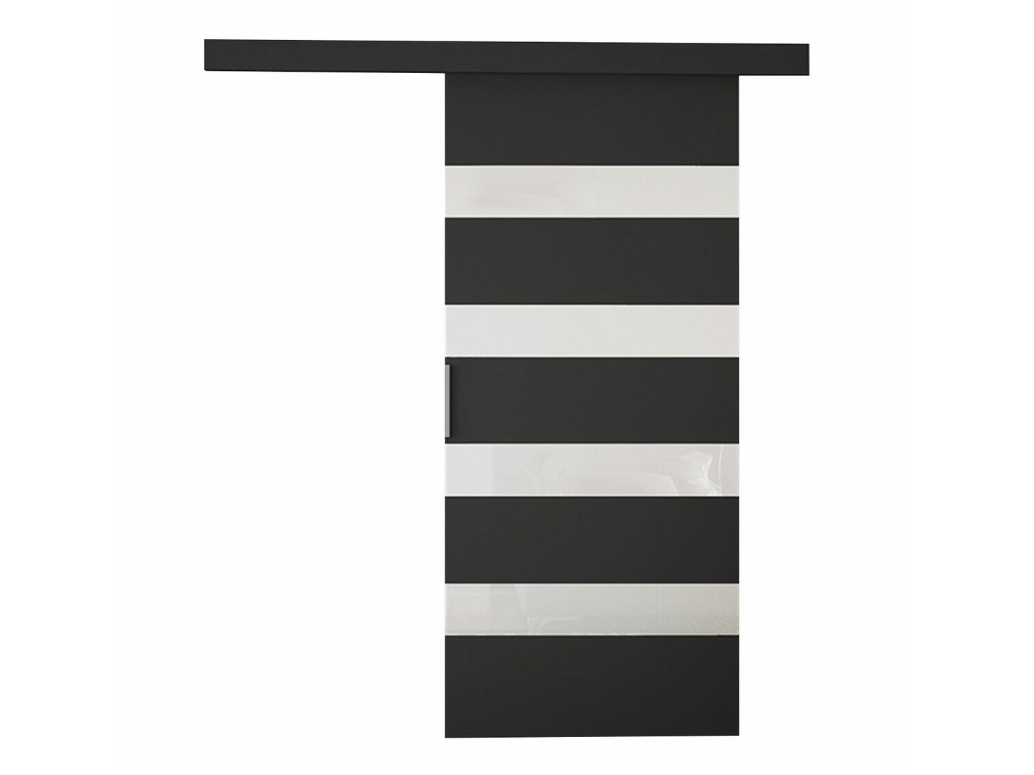 Klizna vrata Closico 173 (Crno + Belo)