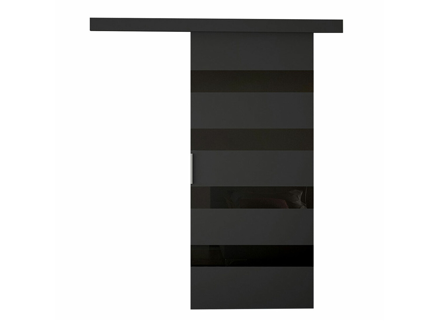 Klizna vrata Closico Materia V (Crno)