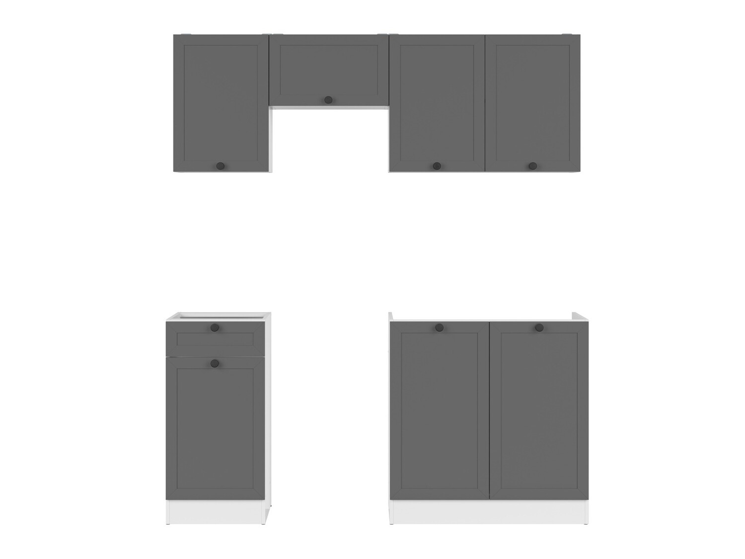 Modularni kuhinjski set Classic Grey 117