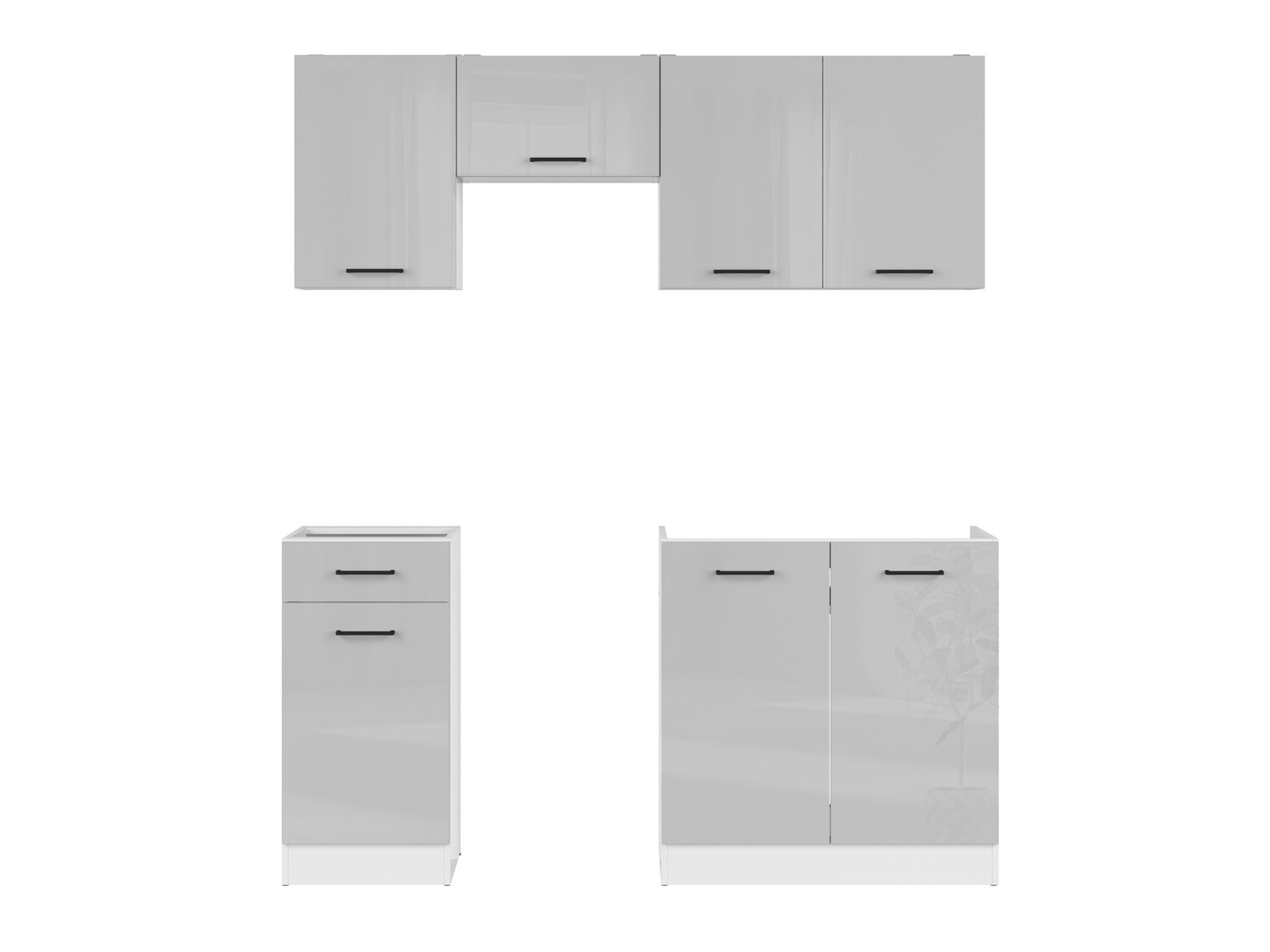 Modularni kuhinjski set Line Grey 117