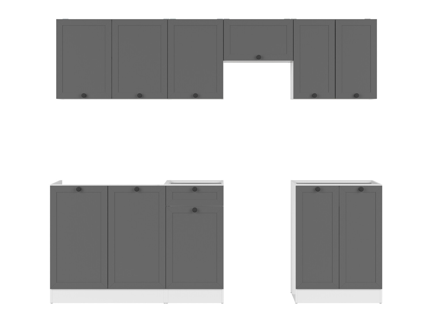 Modularni kuhinjski set Classic Grey 119