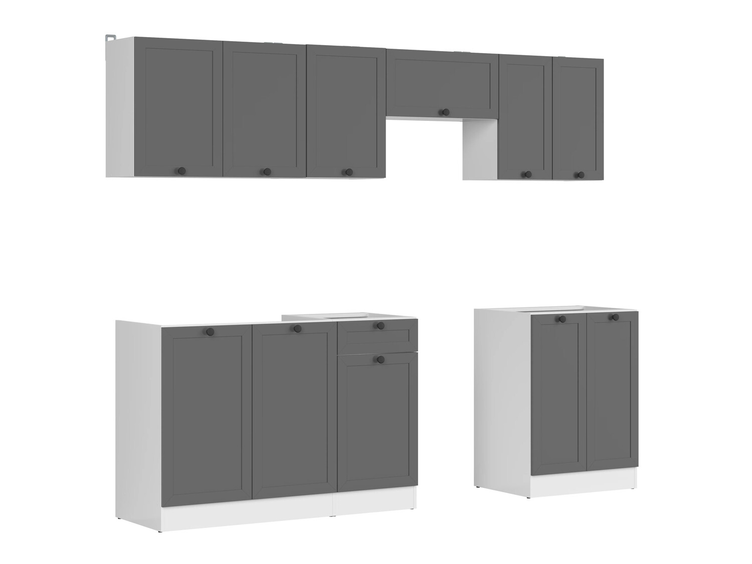 Modularni kuhinjski set Classic Grey 120
