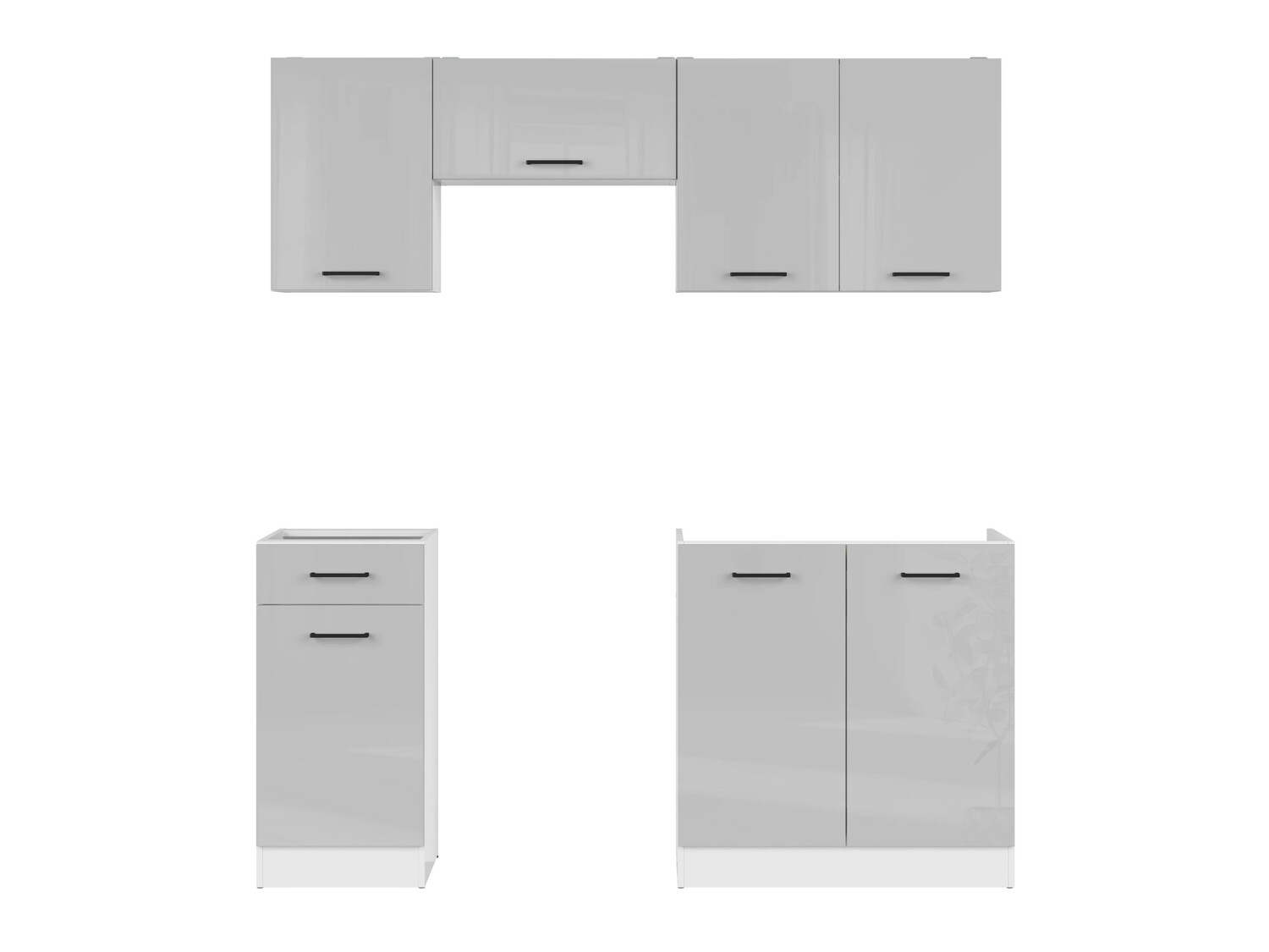 Modularni kuhinjski set Line Grey 118