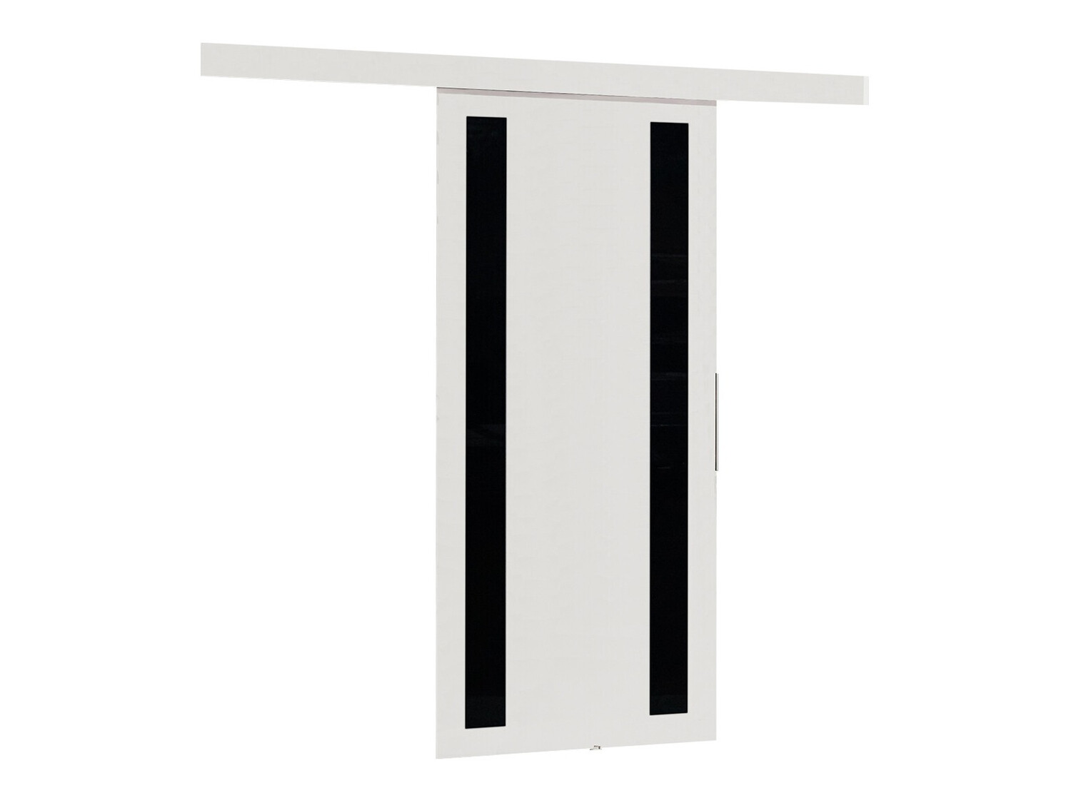 Klizna vrata Dover 122 (Belo + Crno)