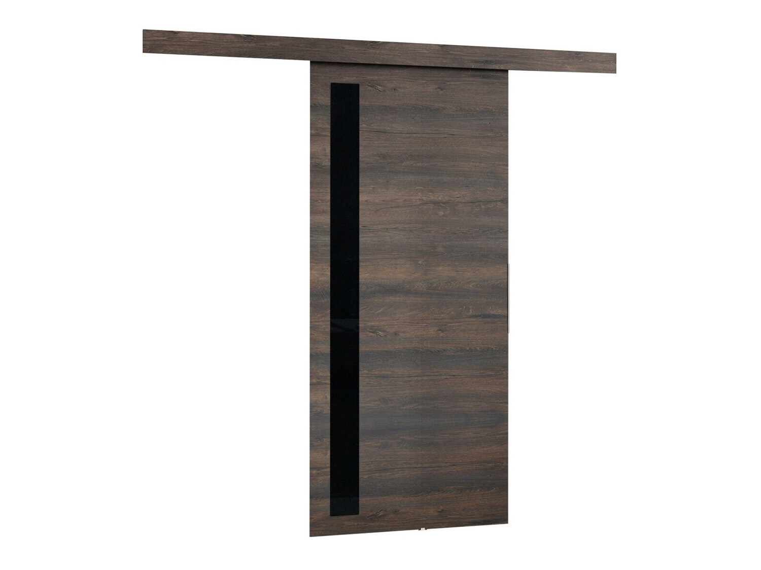 Klizna vrata Dover 126 (Tamni jasen + Crno)