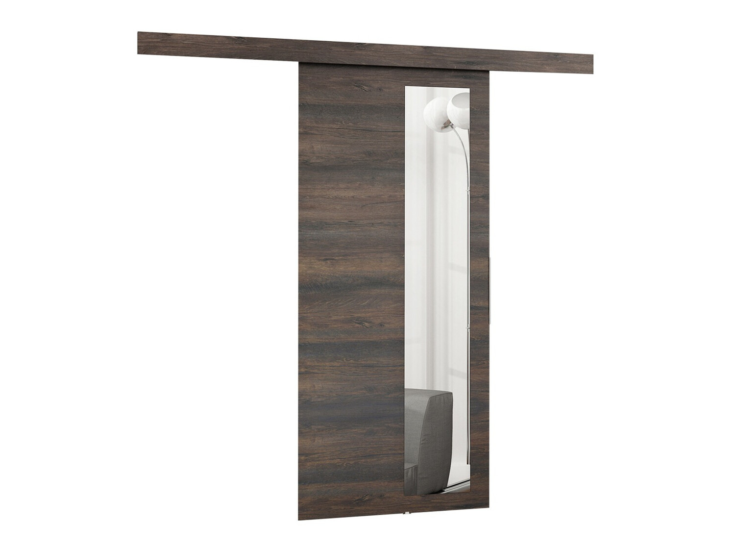 Klizna vrata Dover 129 (Tamni pepeo)