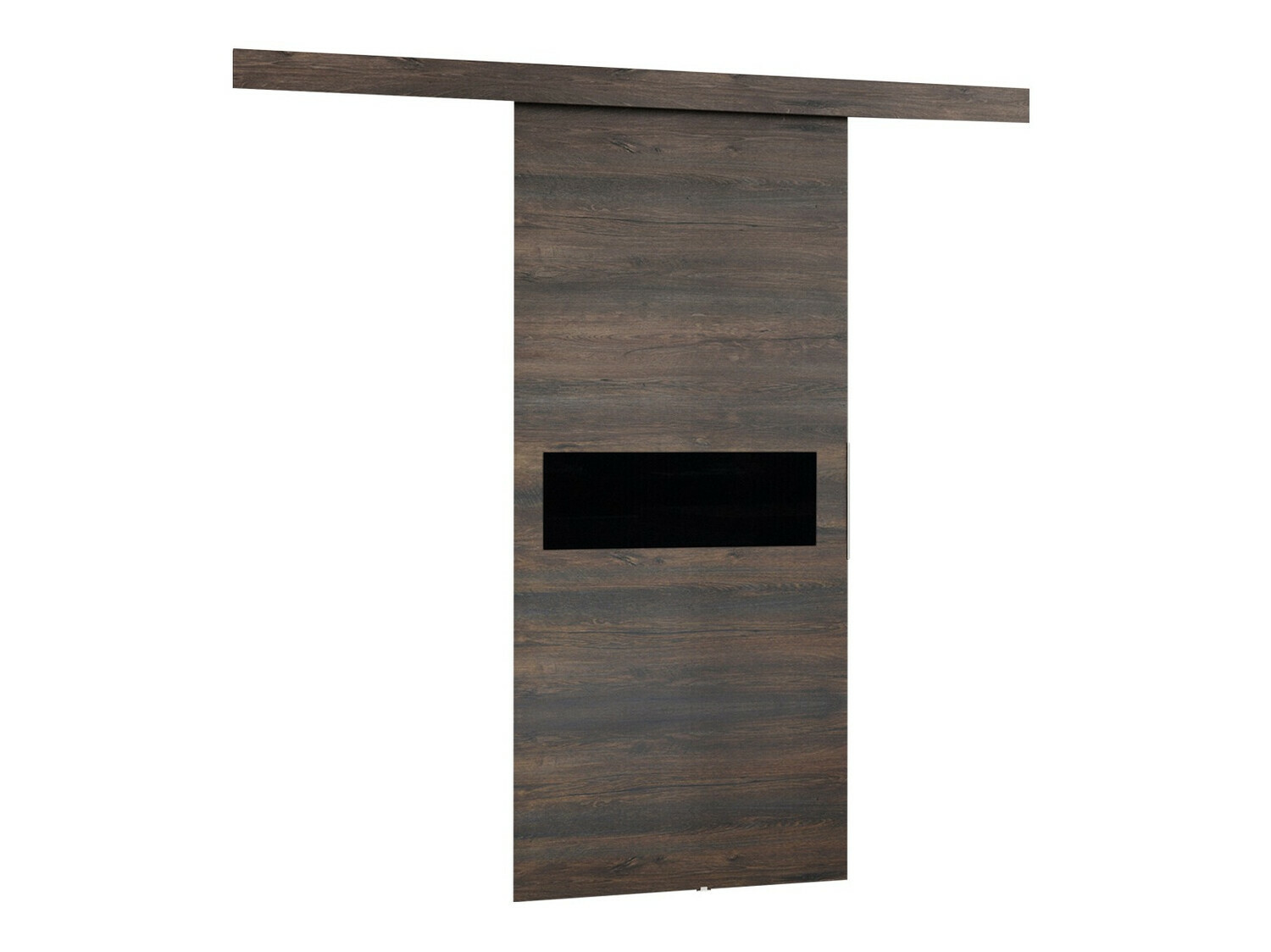 Klizna vrata Dover 133 (Tamni pepeo + Crno)