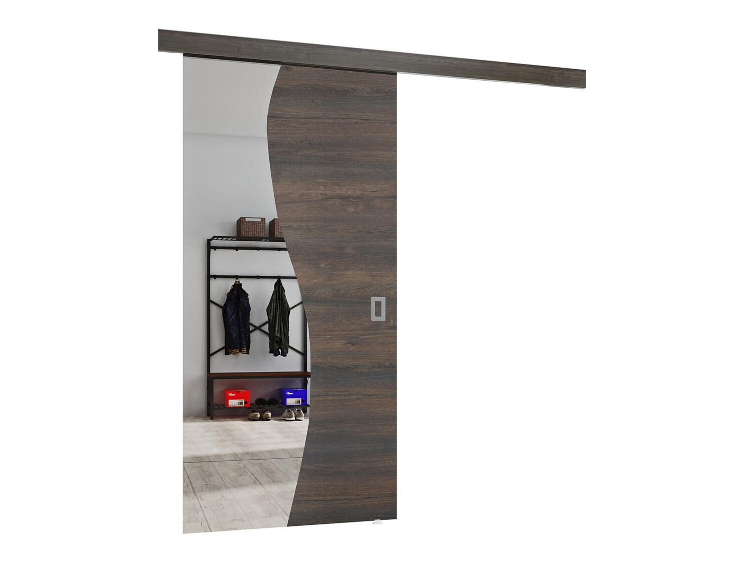 Klizna vrata Dover 151 (Tamni pepeo)