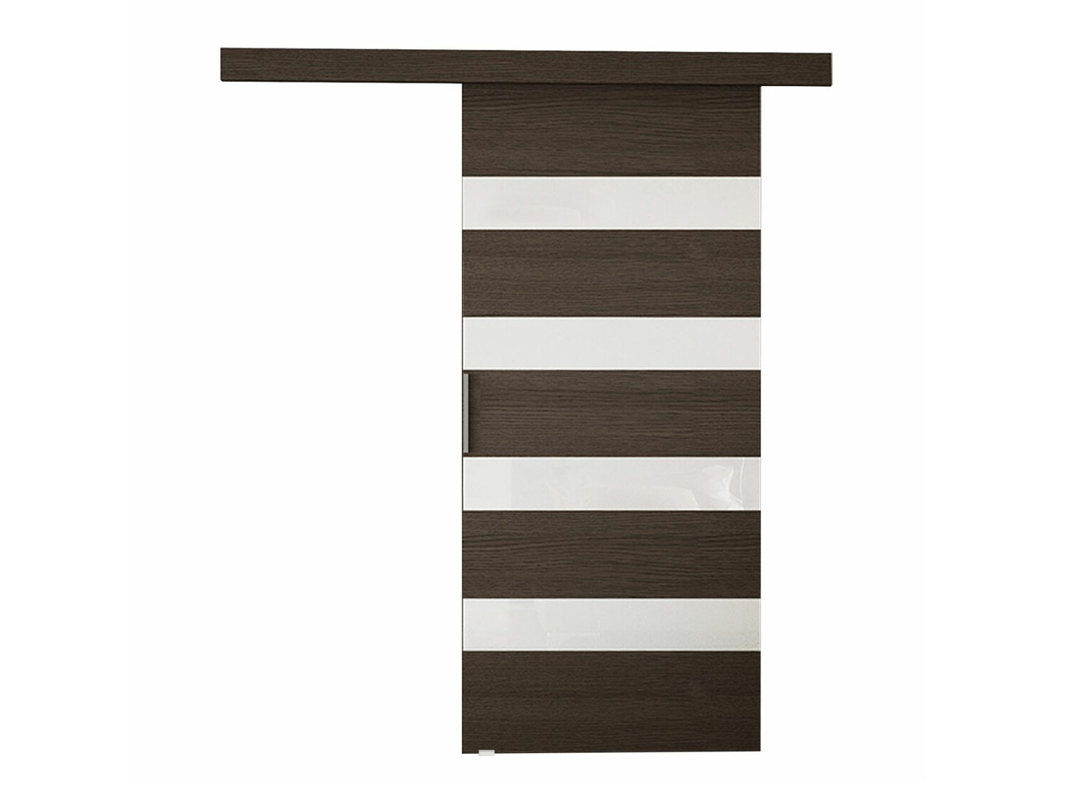 Klizna vrata Closico 179 (Braon + Belo)