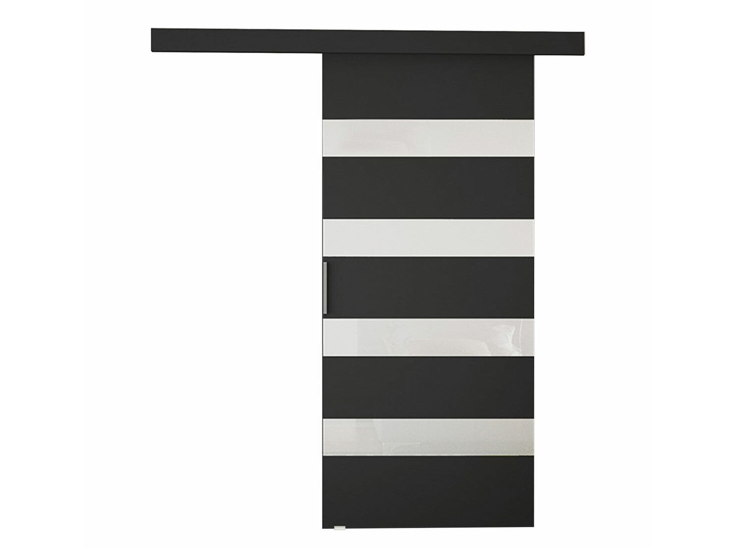 Klizna vrata Closico 179 (Crno + Belo)