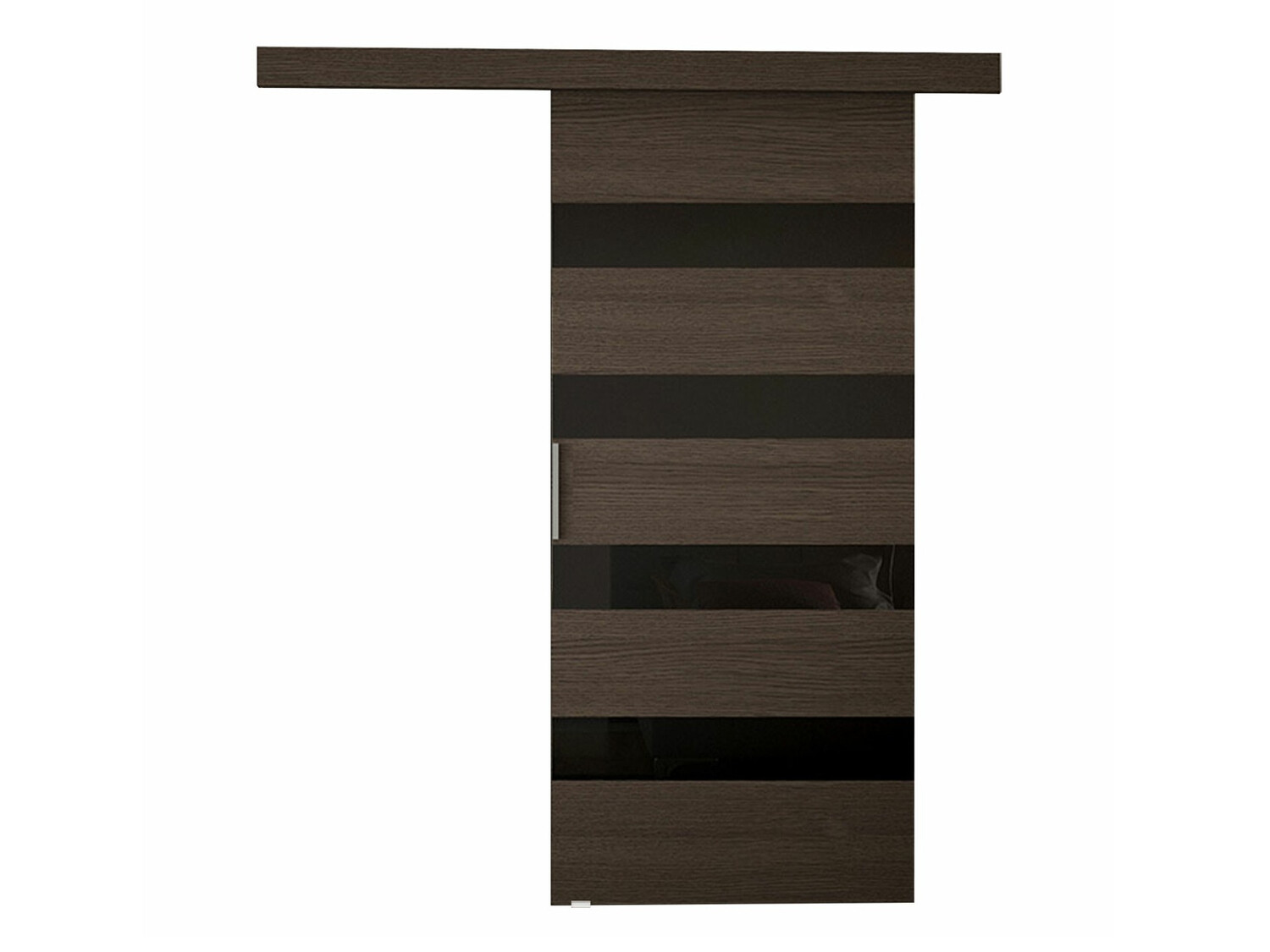 Klizna vrata Closico 179 (Smeđa + Crno)