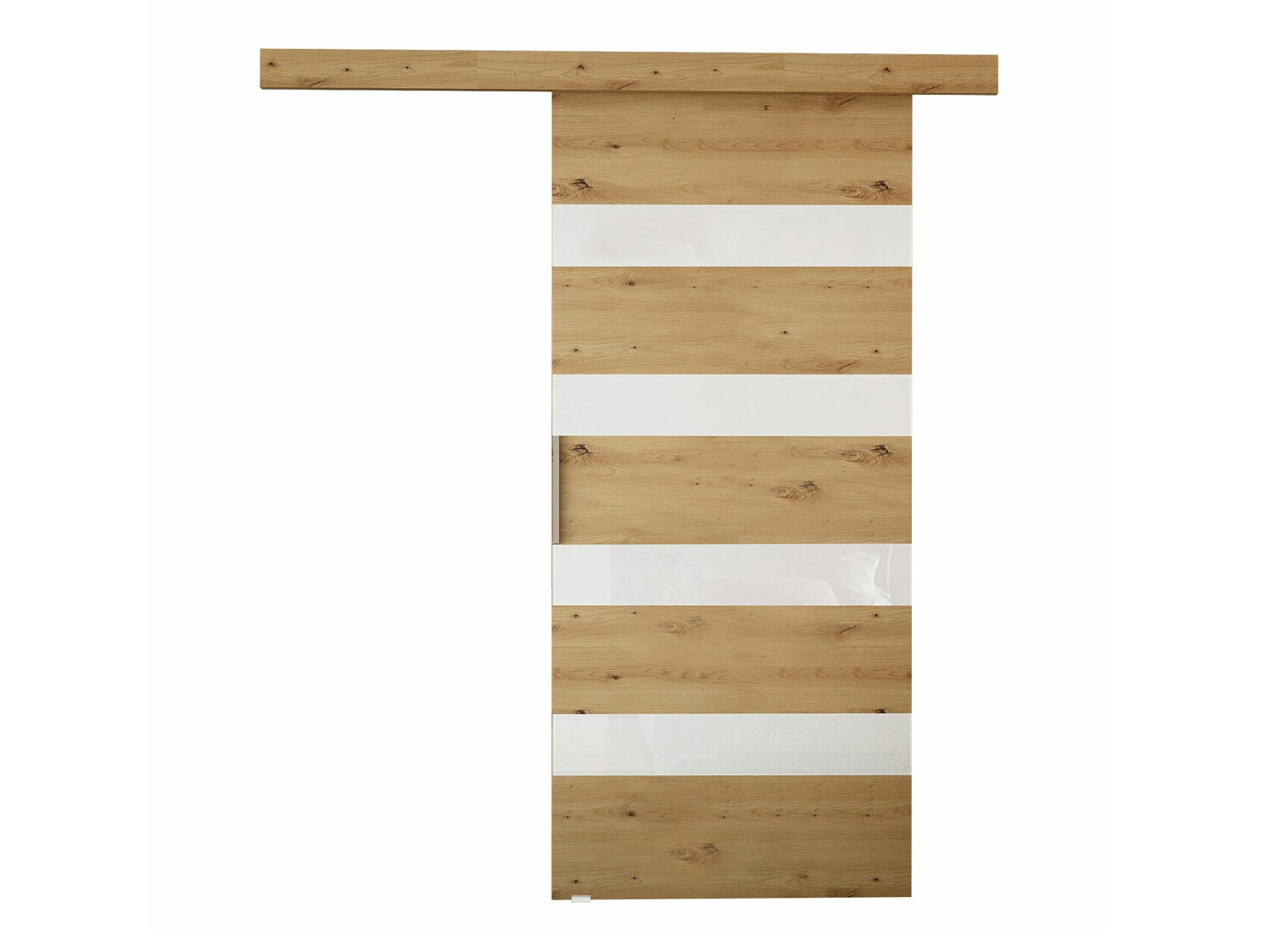 Klizna vrata Closico 179 (Zanatski hrast + Belo)