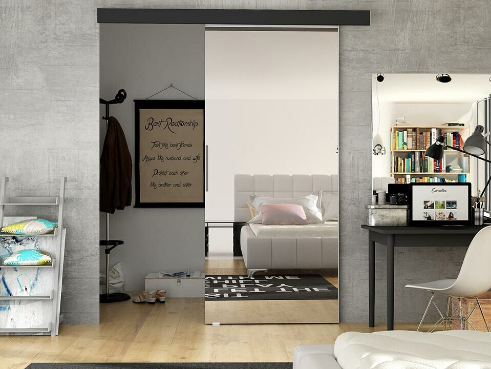 Klizna vrata Closico 182 (Crno)