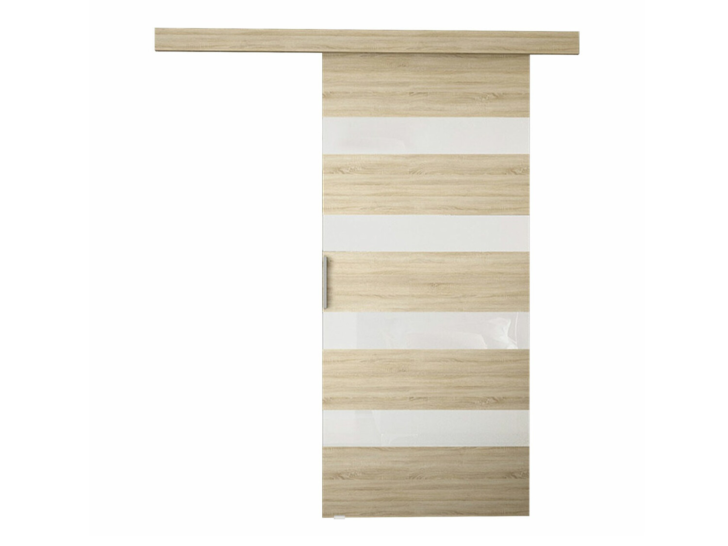 Klizna vrata Closico Fundus V (Sonoma hrast + Belo)