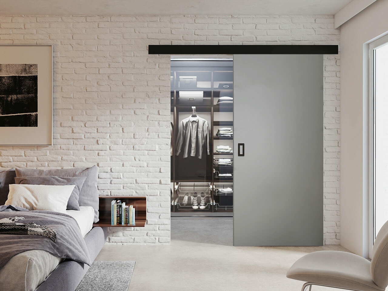 Klizna vrata Dover 168 (Graphite)