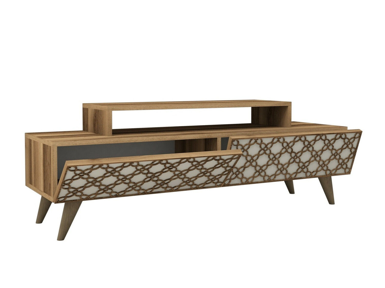 TV komoda Kailua 160 (Orah + Krem)