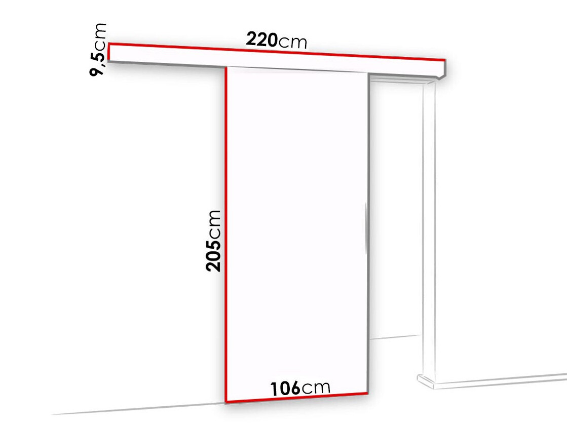 Klizna vrata Dover 182