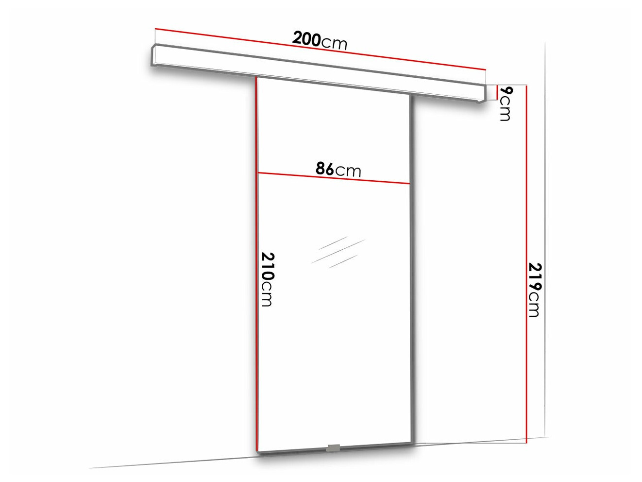 Klizna vrata Dover 190