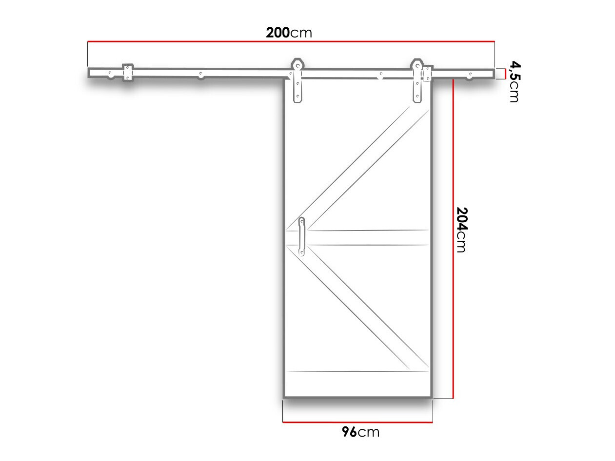 Klizna vrata Dover 196