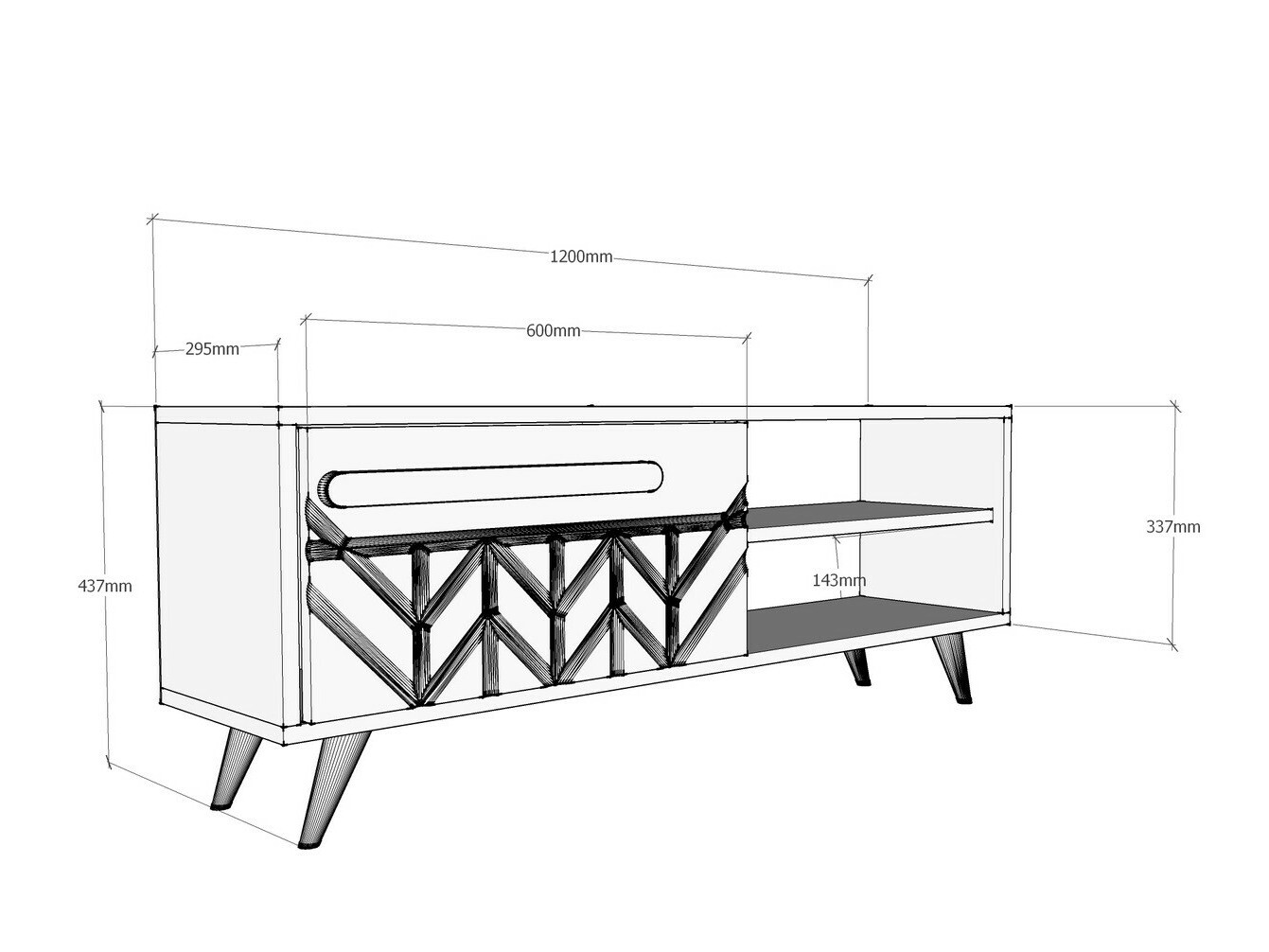 TV komoda Kailua 173