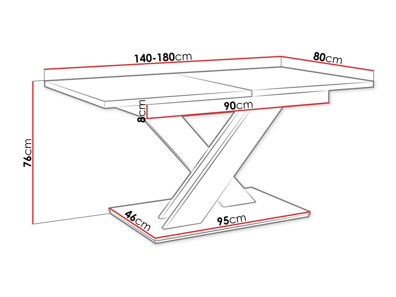Sto Goodyear 103 (Crna visoki sjaj)
