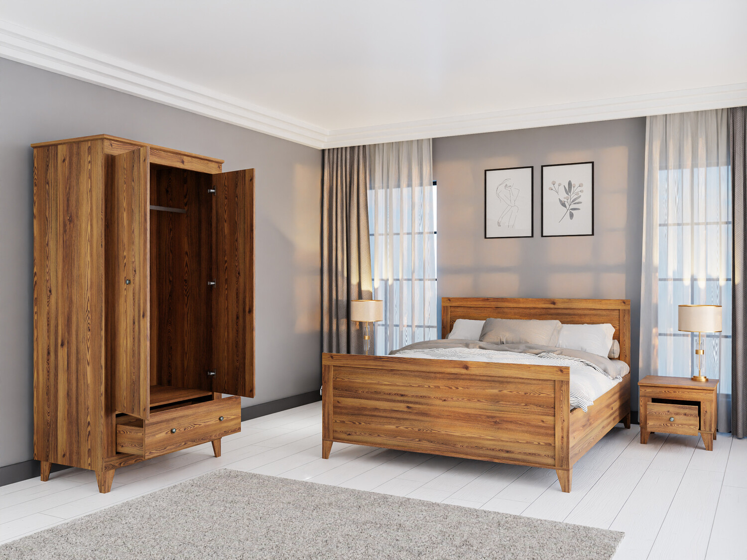 Set spavaća soba Lirmora 126