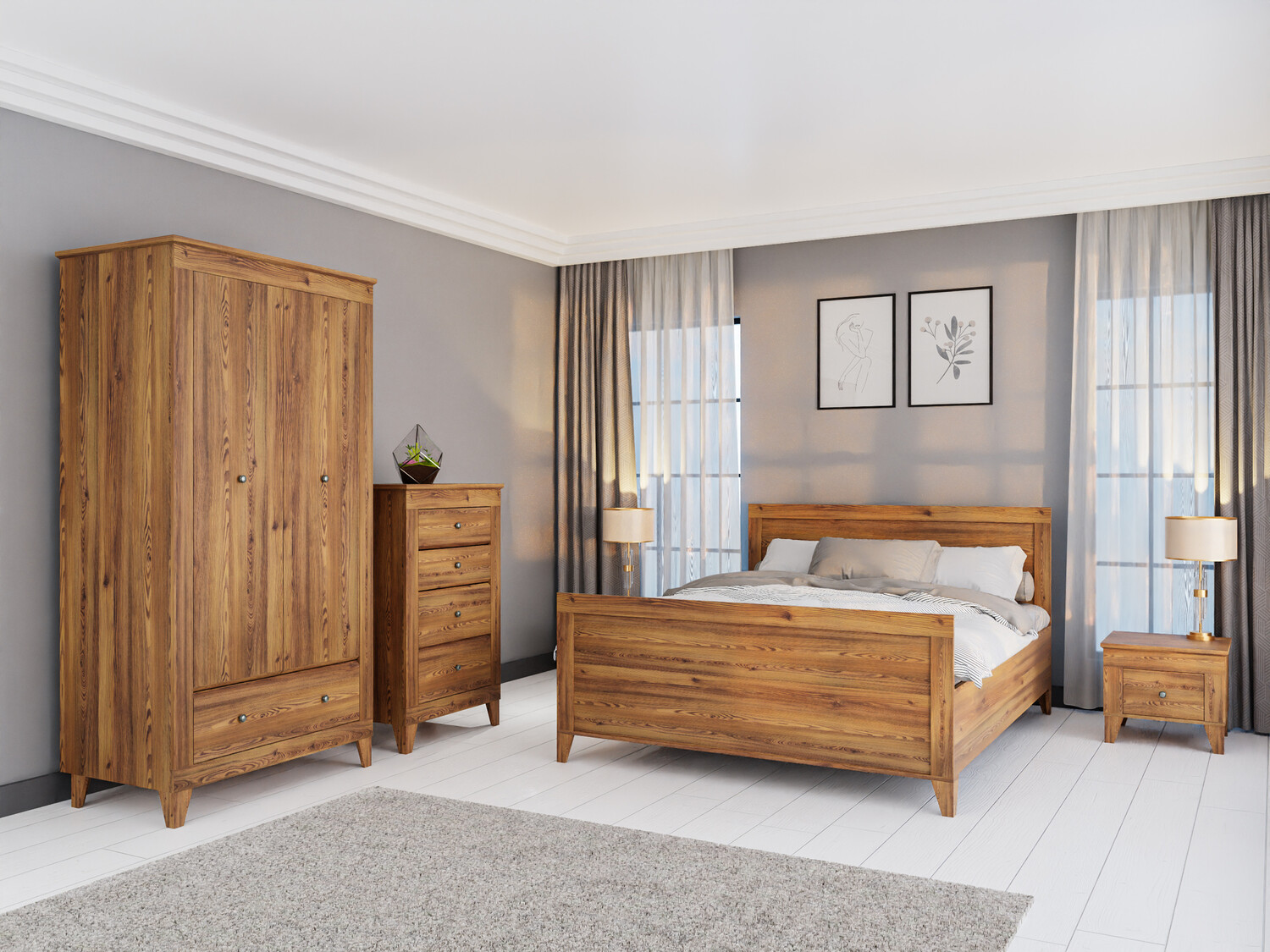 Set spavaća soba Lirmora 126