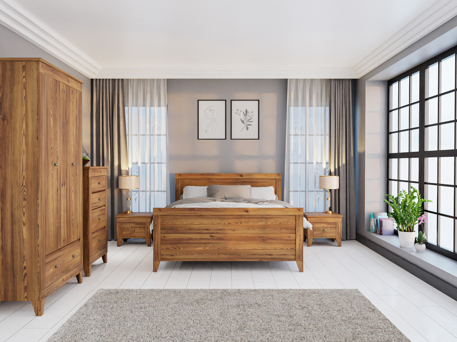 Set spavaća soba Lirmora 126