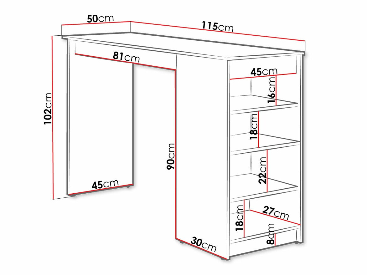 Šank Comfivo 259 (Artisan hrast)