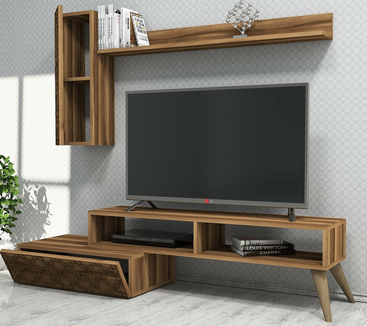 Set za dnevnu sobu Kailua 1561 (Orah)