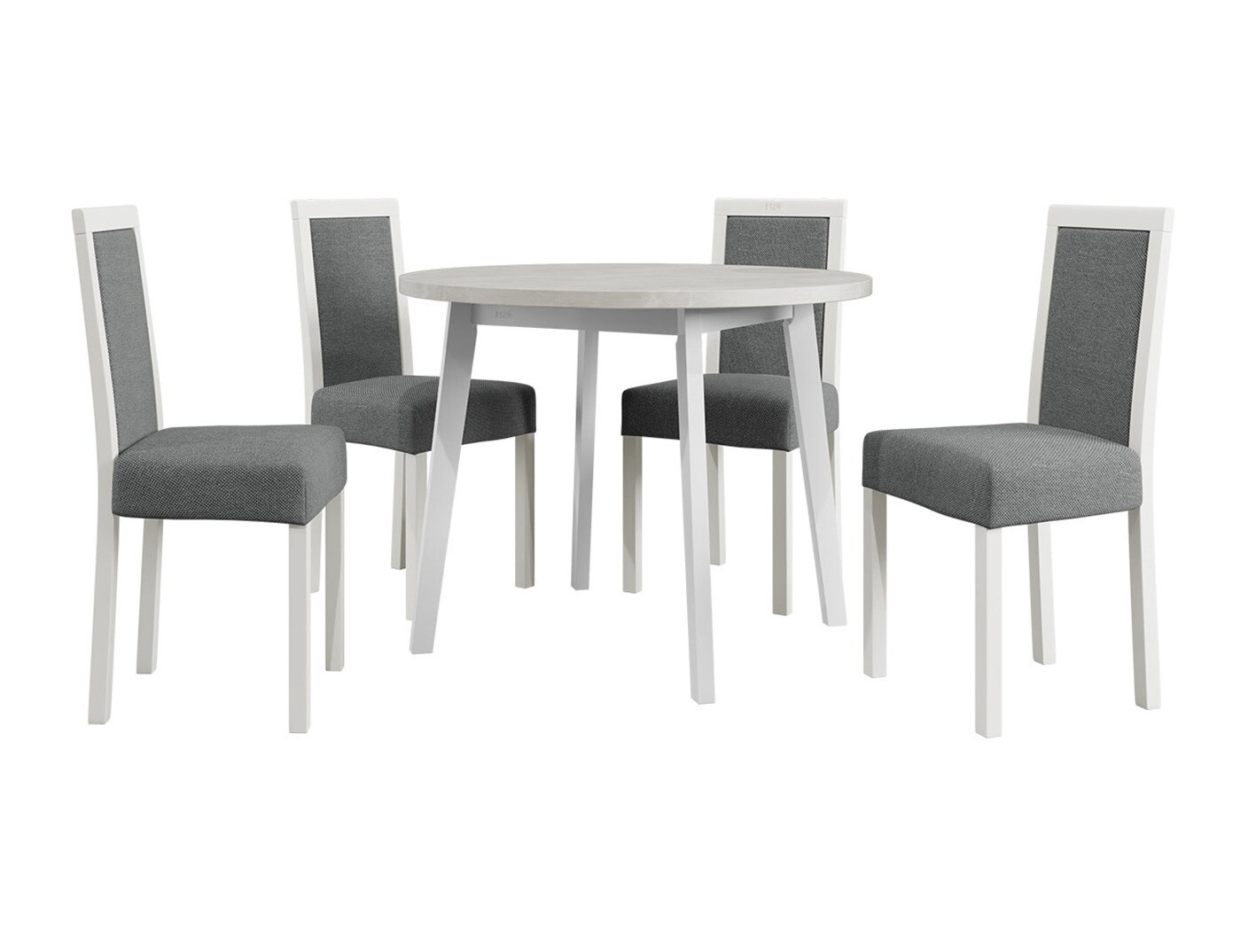 Trpezarijski set Victorville 304 (Belo)