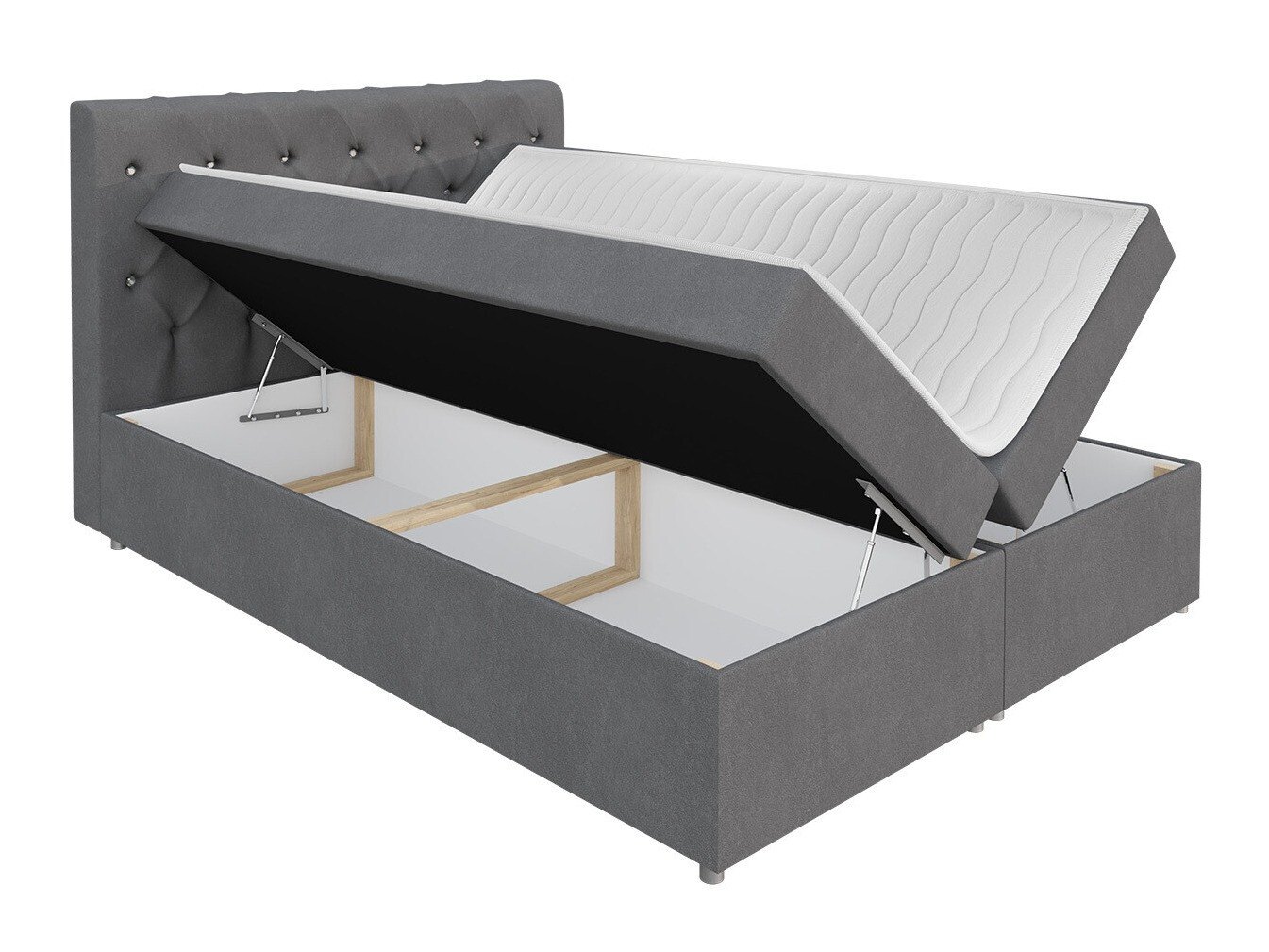 Boxspring krevet Domus (Soft 017)