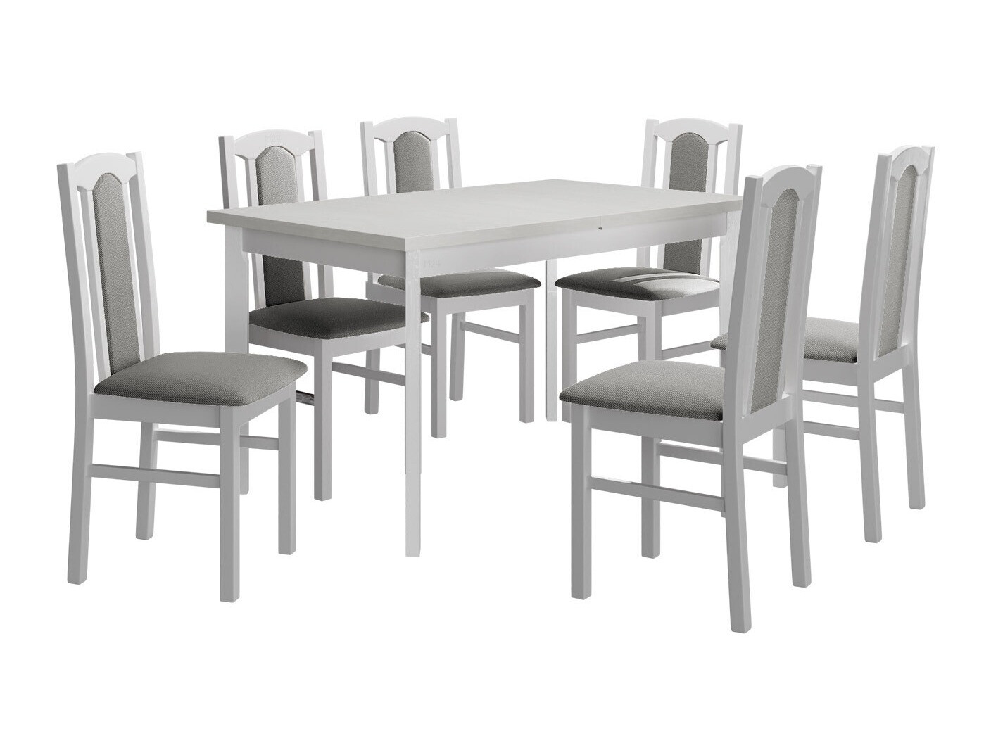 Trpezarijski set Victorville 313 (Belo)