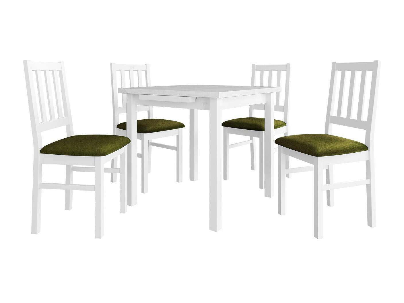 Trpezarijski set Victorville 314 (Belo)