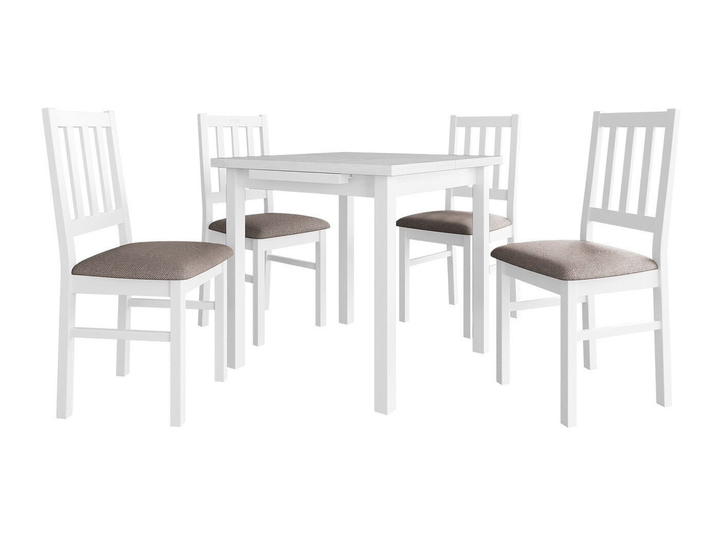 Trpezarijski set Victorville 314 (Belo)