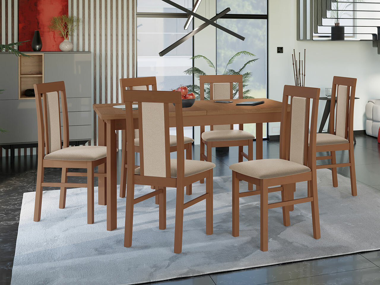 Trpezarijski set Victorville 315 (Jova)