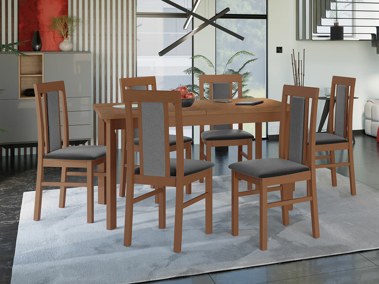 Trpezarijski set Victorville 315 (Jova)