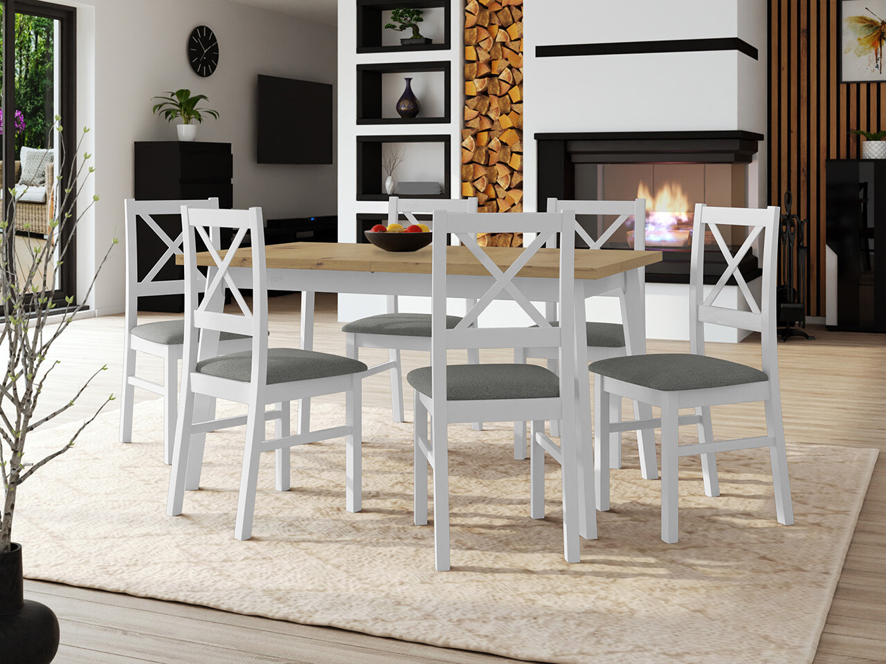Trpezarijski set Victorville 316 (Hygge 91)
