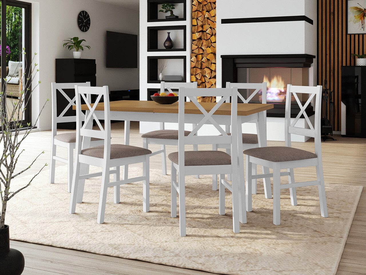 Trpezarijski set Victorville 317 (Hygge 20)
