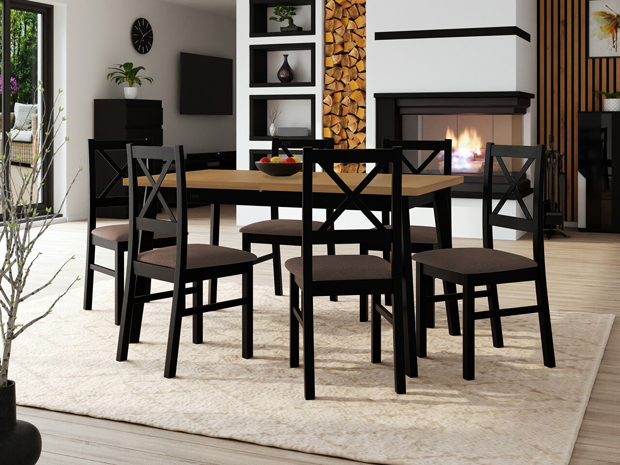 Trpezarijski set Victorville 317 (Soro 28)