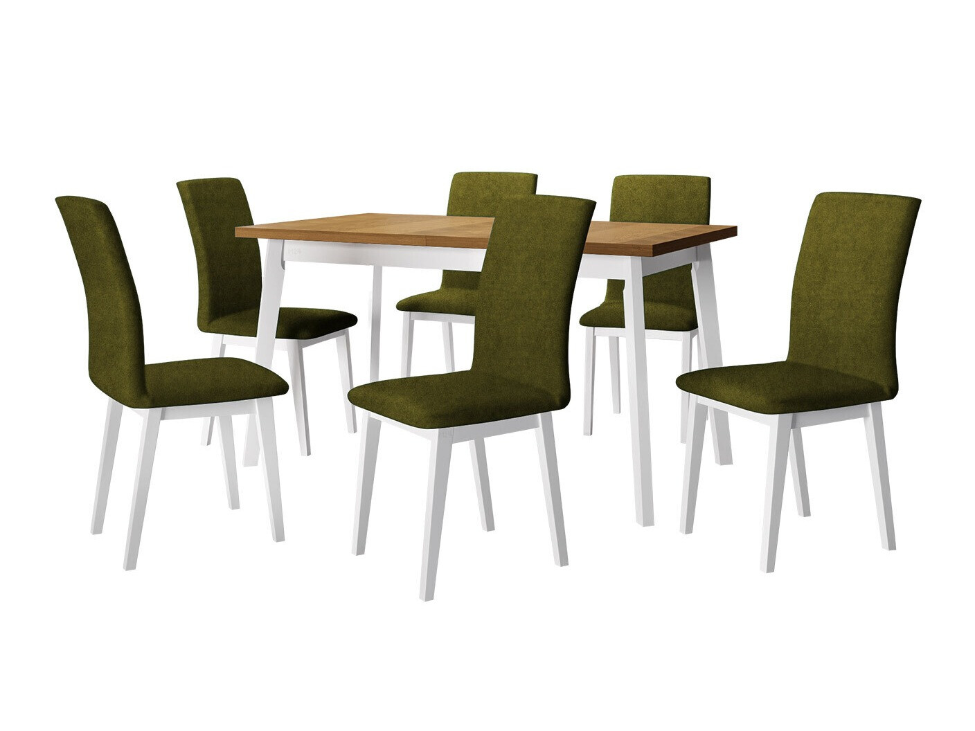 Trpezarijski set Victorville 322 (Belo)