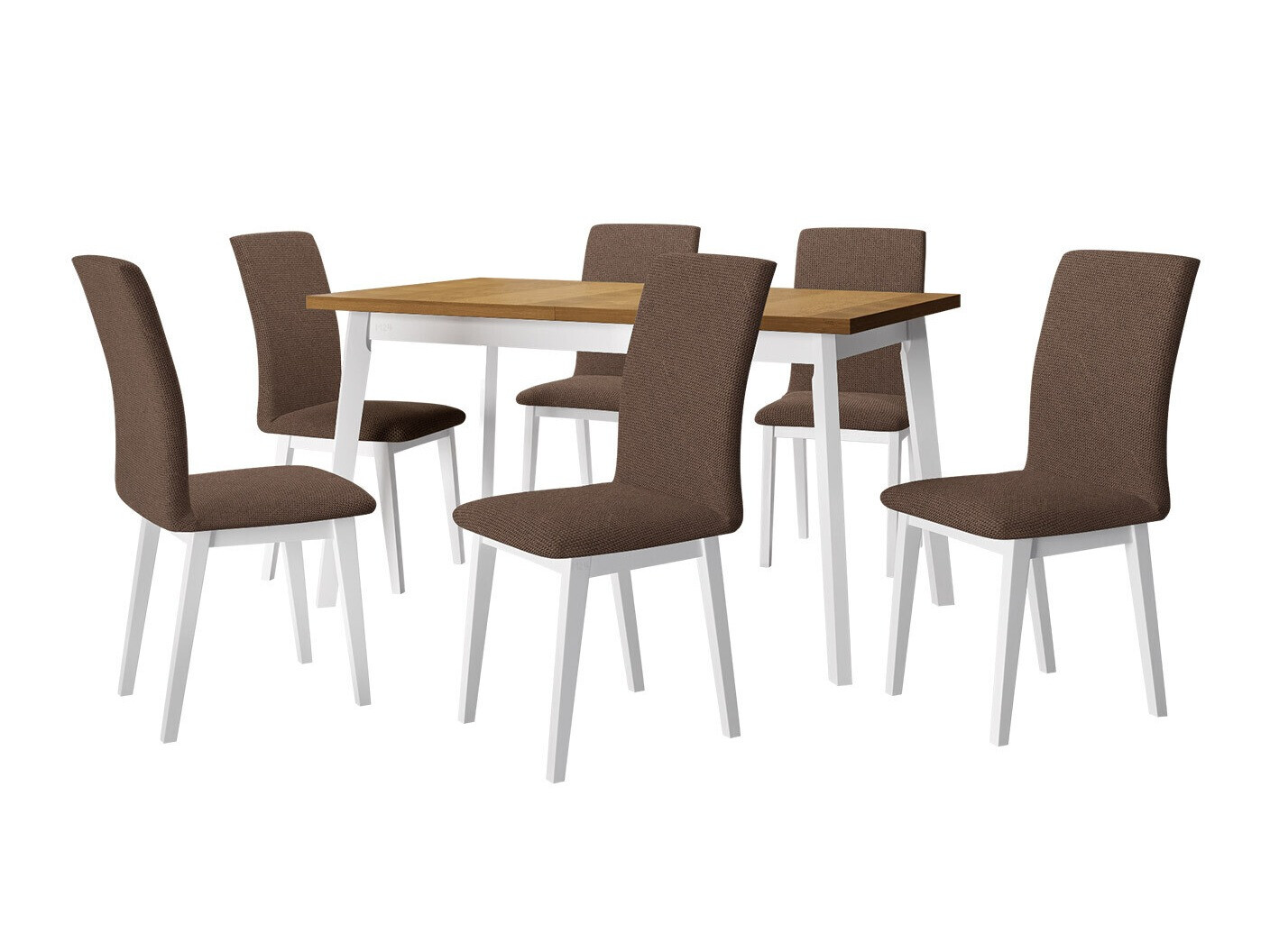 Trpezarijski set Victorville 322 (Belo)