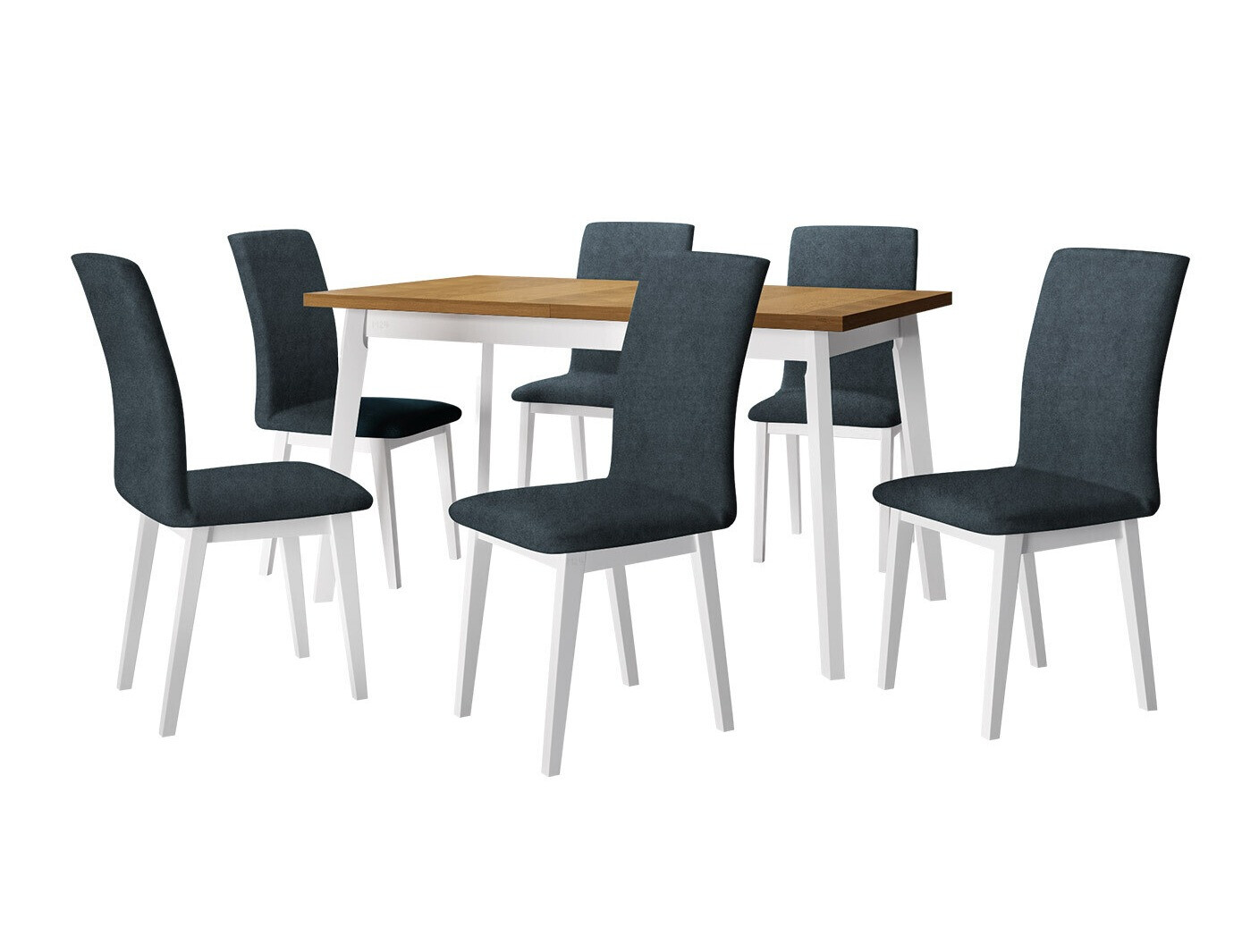 Trpezarijski set Victorville 322 (Belo)