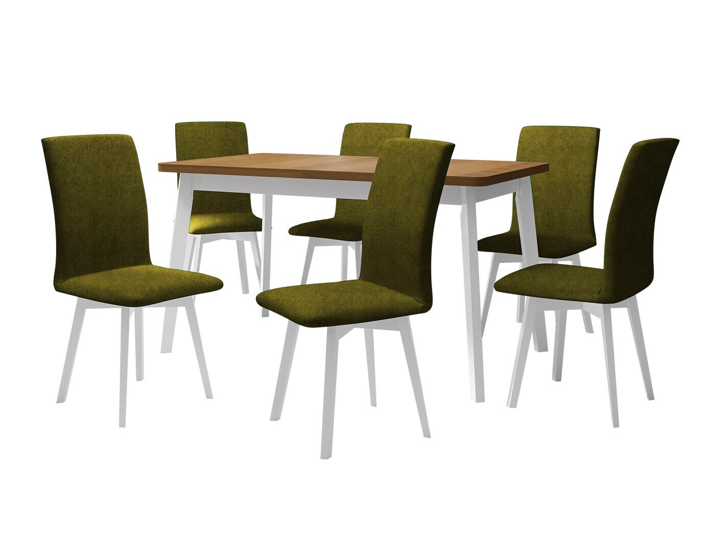 Trpezarijski set Victorville 324 (Belo)