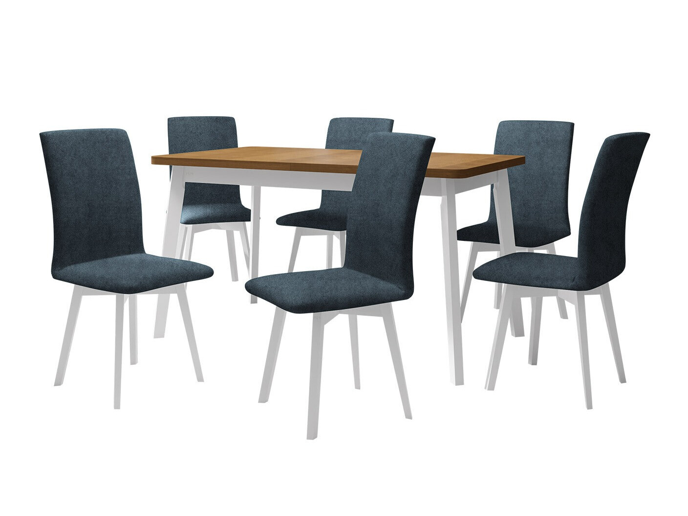 Trpezarijski set Victorville 324 (Belo)