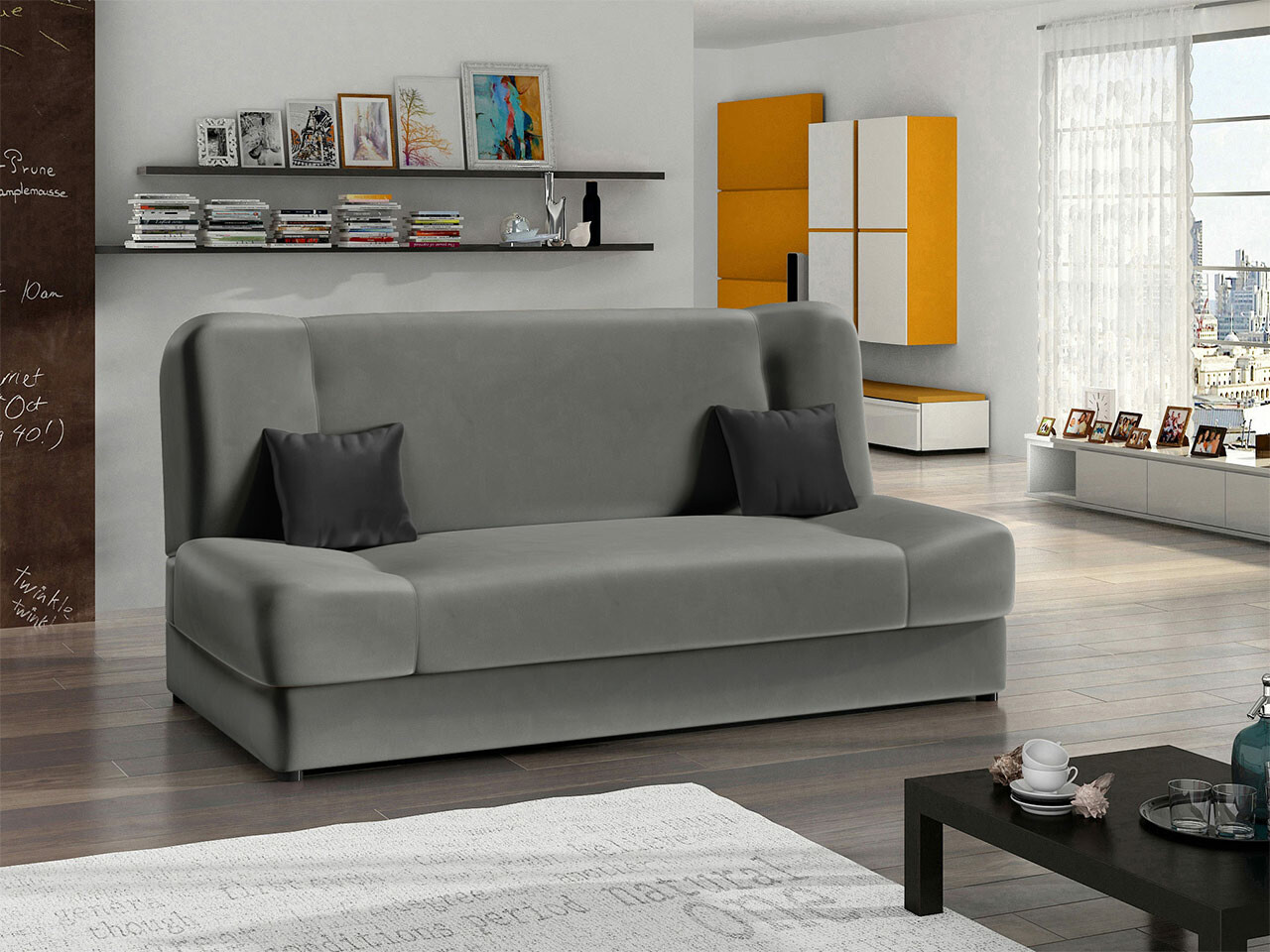Sofa na razvlačenje Comfivo 110 (Magic Velvet 2217 + Magic Velvet 2219)