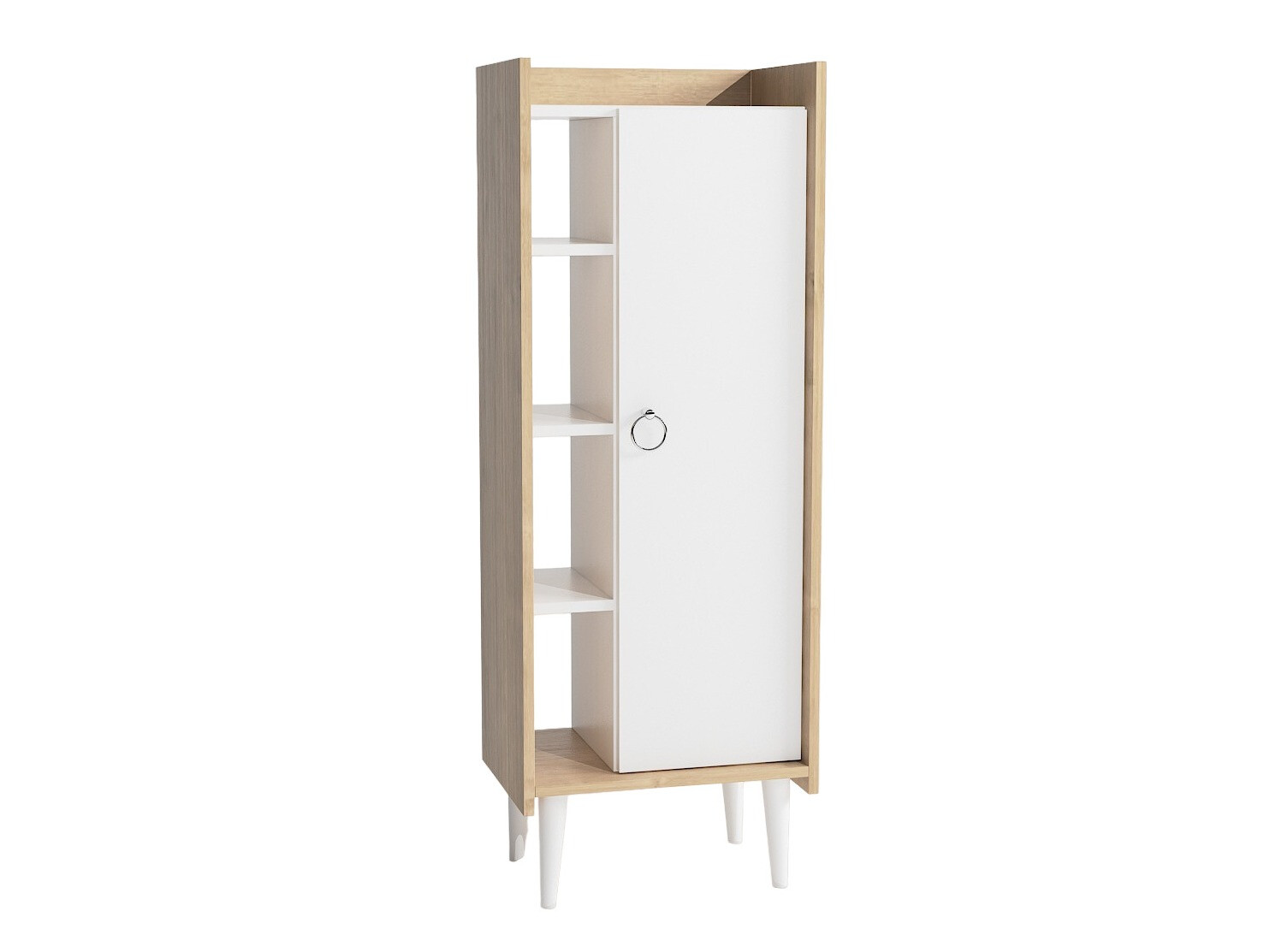 Polica Kailua 470 (Hrast + Belo)