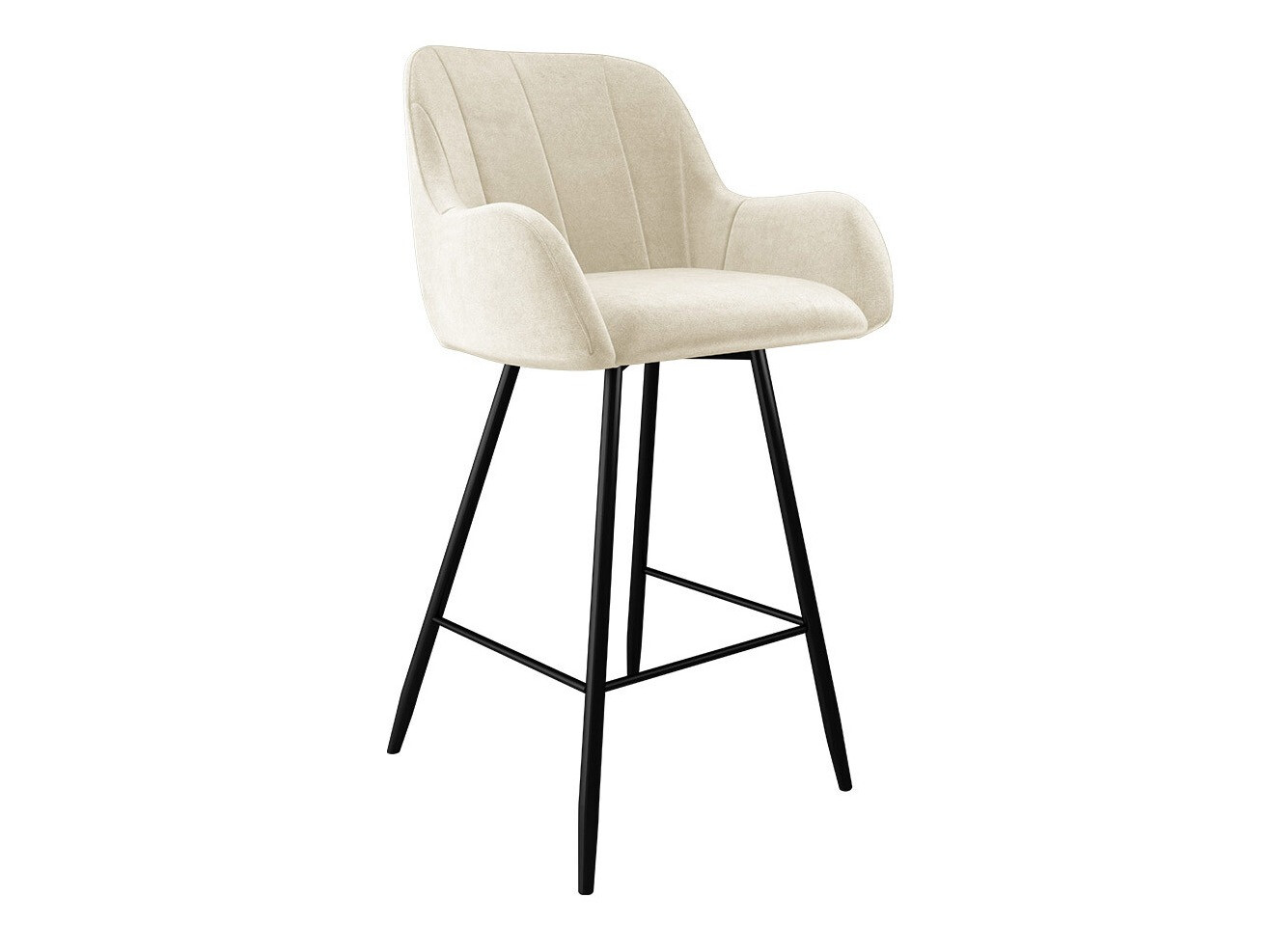 Barska stolica Jackson 102 (Crno + Magic Velvet 2250)