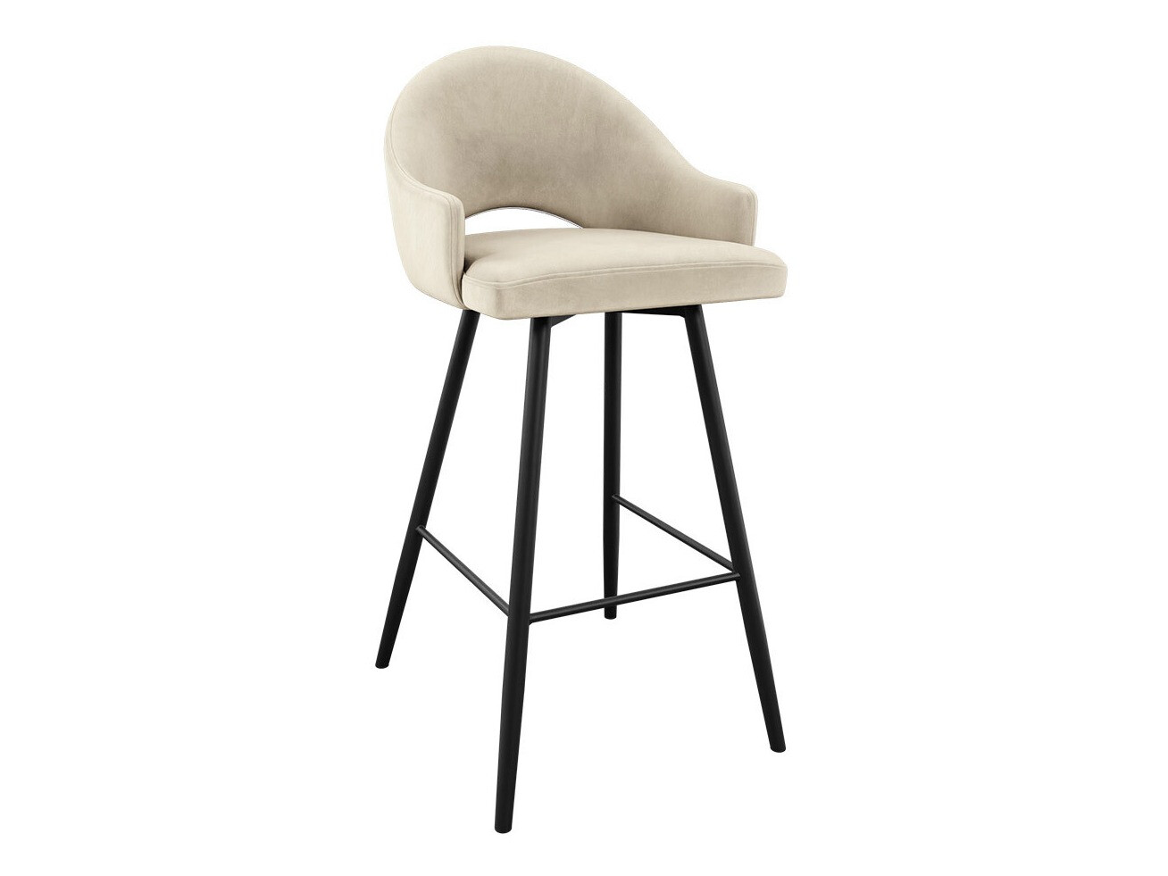 Barska stolica Jackson 103 (Crno + Magic Velvet 2250)