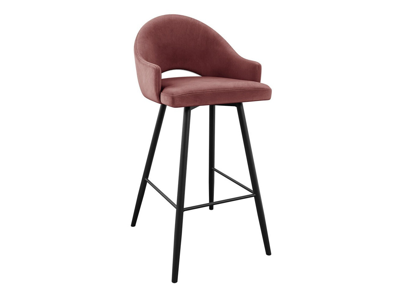 Barska stolica Jackson 103 (Crno + Magic Velvet 2258)